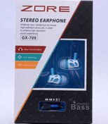Resim HTstore Zore Gx-709 Mp3 Stereo Kulaklık-mavi Açık 