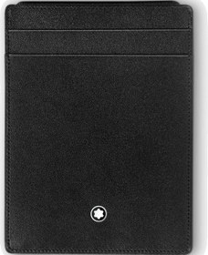 Resim Mont Blanc Montblanc Meisterstück Pocket 4 Bölmeli Kartlık 130070 Siyah 