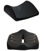 Resim Ksburda Ortopedik Bel Destek Minderi Ve Dik Durmaya Yardımcı Oturma Minderi Posture-d 