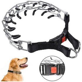 Resim Moveevo Köpek Dikenli Eğitim Tasması - Hızlı Açılır Klipsli, Ayarlanabilir 