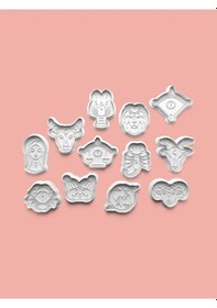 Resim Burçlar Set Kurabiye Kalıbı Ve Şeker Hamuru Kalıbı 12'li Set 