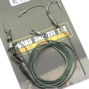 Resim Carp Fishing Line, Hazır Bağlı Takımlar, Kurşun Kaplı saç tokası Bağı, Carp Fishing için Balıkçılık Aksesuarları 