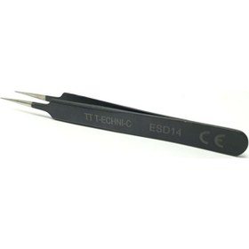 Resim TT Technic Tt-technıc Esd14 Antistatik Düz Cımbız 120mm 