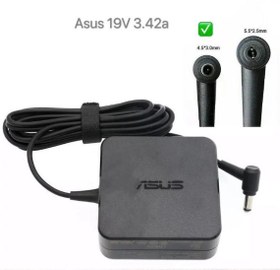 Resim Orijinal Asus 19.5V 3.42A ADP-65GD B 4.5*3.0 iğne uç Notebook Adaptörü 