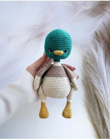 Resim Amigurumi Ördek Gofi 