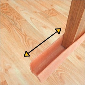 Resim MCM Group 2 Adet Kapı Altı Isı Yalıtımı Süngeri – Kapı Altı Rüzgarlığı 