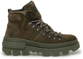 Resim LUMBERJACK BRUNELLPO 3PR HAKİ SÜET DERİ COMFORT CASUAL TARZ ERKEK BOT HAKİ 4 