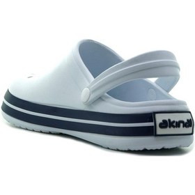 Resim Akınalbella Akınal Bella 22y E195.z.024 Unisex Ortopedik Cross Eva Terlik 36-40 Beyaz - Lacivert 