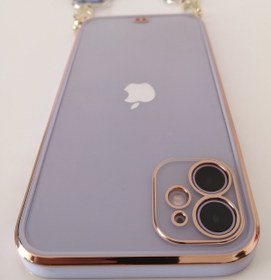 Resim İPAX Iphone13 Desenli Kılıf Boyun Askılı Boyundan Askılı Telefon Kılıfı Askısı Taşlı Telefon Boyun Askısı 