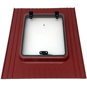 Resim Büyük Boy 70X55 Delik Çıkışı Ebatı Çatı Çıkış Kapağı Kiremit 