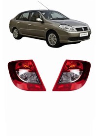 Resim 2009-2012 Renault Symbol Arka Stop Lambası Sağ Sol Takım Halinde 