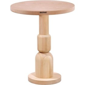 Resim Masifart Plavia Yuvarlak Rio Bistro Masa Cilasız Ham Ham 