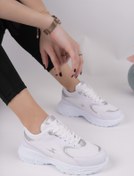 Resim Devida Kadın Beyaz Spor Ayakkabı Rahat Dévida Air Taban Sneaker X180 Nova Serisi 