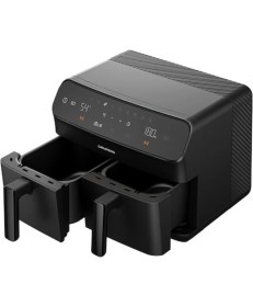 Resim Grundig Airfit Twin Çiftli Airfryer 8.5 Lt, Sağlıklı ve Pratik Fritöz 