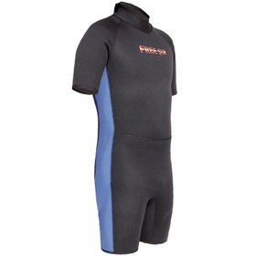 Resim Free-Sub 3mm Klasik Shorty (Kısa), Sörf Scuba Tüplü Dalış Elbisesi - 3XL 