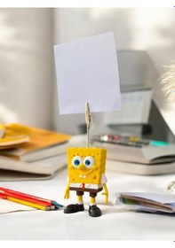 Resim Sunger Bob Fotoğraf Not Tutacağı Hediyelik Not Tutucu Sarı 