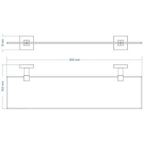 Resim Deppot Fenice Krom Etajer A.1901 Krom 