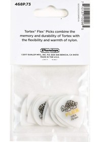 Resim Jim Dunlop 468p073 Tortex Flex Jazz Iıı 12'li Paket Pena 