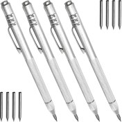 Resim Guangdong Spirit Adet Tungsten Caide Scriber Elmas Markalama Scriber Mıknatıslı, Alüminyum Gravür Gravür Kalemi, 8 Yedek Markalama Kafaları ile (Yurt Dışından) 