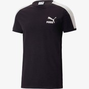 Resim Puma T7 Iconic Erkek Siyah T-Shirt 