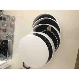 Resim FRY 4 Katlı Dönebilen Silindir Takı ve Makyaj Organizer Kutusu 