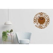 Resim Genel Markalar YUVARLAK ÇOK RENKLİ 40*40CM DUVAR SAATİ 