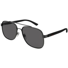 Resim Gucci Gg0422/s 001 Kare Erkek Güneş Gözlüğü Siyah 