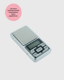 Resim 300 Gr Hassas Cep Terazisi Mavi Işıklı Lcd Ekranlı 
