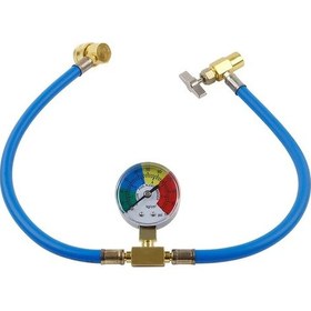 Resim Dashanshop R134a Soğutucu Şarj Hortumu Seti 100psı Göstergeli Ev Ve Araç Kliması 