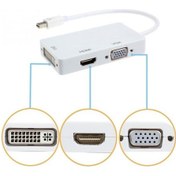 Resim Mini Displayport To Hdmi Dvi Vga Çevirici Kablo 3 In 1 