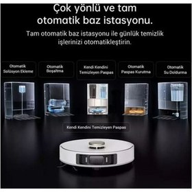 Resim Dreame Ultra 7000PA Uyumlu Emiş Complete, Otomatik Paspas Yıkama ve Kurutma, Robot Süpürge 