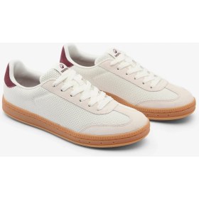 Resim Decathlon Kadın Spor Ayakkabı - Beyaz/bordo - Player T 