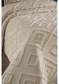 Resim Çeyiz Diyarı Samira 2 Parça Tek Kişilik Pike Takımı Bej Bej 