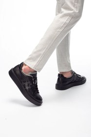 Resim Berrat 5793 %100 Hakiki Dana Derisi Erkek Casual Sneaker Günlük Yürüyüş Ayakkabısı 