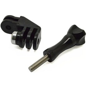 Resim Siyah Renk-90 Derece Yön Adaptörü Dirsek Dağı Gopro Hero 9/8/7/6/5 Djı Osmo Eylem, Akaso/campark/yı Eylem Kamera Için Thumb Vida İle 