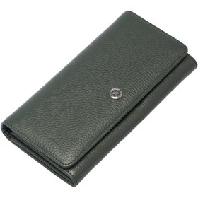 Resim Yeşil Deri Kadın Cüzdan - S1CB00005818-I5T 