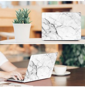 Resim Apple Uyumlu MacBook Pro Kılıf 13 İnç Mermer11nl Eski Hdmı'lı Model 2012-2015 A1425 A1502 İle R-08 