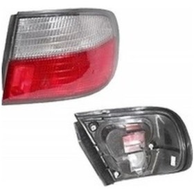 Resim Stop Nissan Primera 96-99 Dış Sağ Kırmızı-beyaz /26550-2f026 