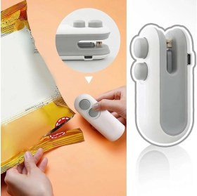 Resim MiraLive Mini Şarj Edilebilir Poşet Kapatıcı ve Kesici 