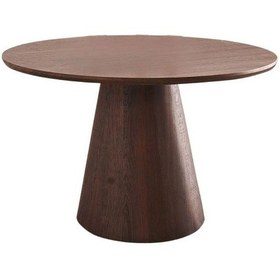 Resim Hemera Ahşap Yemek Masası 110x110 Ceviz Ayak - Ceviz Üst 