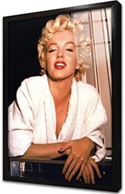 Resim Marilyn Monroe Çerçeveli Cam Tablo 20x30 cm CA31384 