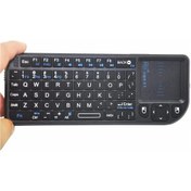 Resim Rii V3 Mini Kablosuz Klavye 2.4ghz Dokunmatik Yüzeyli Oyun, Ofis, Bilgisayar, Ev İçin 