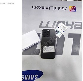 Resim Apple iPhone 16 Pro İkinci El TR | 128 GB | Siyah 