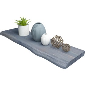 Resim INTERBUILD REAL WOOD Interbuild Yüzer Raf Duvara Monte Yatak Odası Oturma Odası Banyo Mutfak Ofis Dekor Raf 