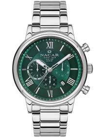 Resim Nacar SPOR GÜMÜŞ ERKEK KOL SAATİ NC34-290312-ANM 