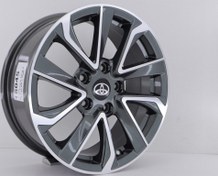 Resim R1 Wheels 16 inç 5*114.3 ET35 Füme Jant Takımı (J-1498) 