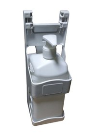 Resim Duvara Monte Sıvı Sabun Ve Dezenfektan Aparatı Beyaz 