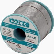 Resim Arax 60-40 Lehim Teli 500 Gr 1.6 Mm - Sn:60 / Pb:40 