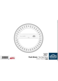 Resim Hatas Hatas Minkale (Açı Ölçer) Pvc Tam Daire 15CM 