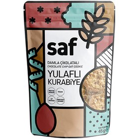 Resim SAF Damla Çikolatalı Yulaflı Kurabiye 45g 